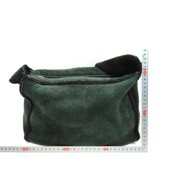 Auth Chanel Shoulder Bag Black Suede #43394C38 - Picture 2 of 9